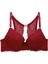 2'li Ekonomik Paket Nude Bordo 6808 Rome Yarı Destekli Sırt Detay Dantelli Sütyen Set 1