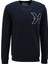 Bisiklet Yaka Saks Erkek Sweatshırt UMA23016FE 1