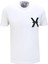 Bisiklet Yaka Beyaz Erkek T-Shirt UMA23140TS 1