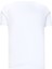 Bisiklet Yaka Beyaz Erkek T-Shirt UMA23140TS 2