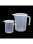 3500ML Mutfak Gereçleri 300-5000ML Şeffaf Plastik Ölçüm Kabı Bardak Kapaklı Mutfak Sıvı Ölçü Sürahi Bardak Konteyner (Yurt Dışından) 2