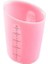 Pembe L 250/500ML Mutfak Ölçüm Kabı Çift Ölçekli Karıştırma Silikon Ölçüm Kabı Borulu Silindir Yeniden Kullanılabilir Mutfak Ölçme Aracı (Yurt Dışından) 1