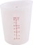 Pembe L 250/500ML Mutfak Ölçüm Kabı Çift Ölçekli Karıştırma Silikon Ölçüm Kabı Borulu Silindir Yeniden Kullanılabilir Mutfak Ölçme Aracı (Yurt Dışından) 3