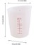 Pembe L 250/500ML Mutfak Ölçüm Kabı Çift Ölçekli Karıştırma Silikon Ölçüm Kabı Borulu Silindir Yeniden Kullanılabilir Mutfak Ölçme Aracı (Yurt Dışından) 4