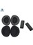 Kadife Kanca ile Bir Çift Yedek Kulak Yastıkları Kancalı Veya Değil Sennheiser RS110 RS160 RS170 RS180 HDR160 HDR170 HDR180 Minder Kılıfı Kulak Pedleri (Yurt Dışından) 2