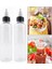 90ML Slushy Maker 2 Adet Pratik Sızdırmaz Sıkılabilir Şişe Çok Fonksiyonlu Toz Geçirmez Plastik Ketçap Şişesi Ev Mutfak Için (Yurt Dışından) 4