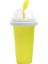 Sarı 350 ml Silikon Hızlı Dondurulmuş Dondurma Makinesi Sıkma Fincan Diy Ev Yapımı Hızlı Soğutma Sihirli Slush Bardak Milkshake Şişesi Smoothie Yapımcıları (Yurt Dışından) 1