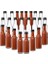 5oz 150ML 5 Oz 150 ml 250 ml Sıcak Sos Şişeleri (Woozy) Sızdırmaz Vidalı Kapaklı ve Delikli Redüktörlü Boş Şeffaf Cam Mini Likör Şişeleri (Yurt Dışından) 3