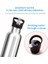 750ML Paslanmaz Çelik Spor Su Şişesi Pipetli Soğuk Su Şişesi Spor Salonu Bisiklet Yürüyüş Şişesi Drinkware 500/750/1000ML (Yurt Dışından) 4