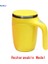 USB Sarı 380 ml Otomatik Kendini Karıştıran Manyetik Kupa USB Paslanmaz Çelik Süt Kahve Karıştırma Fincan Blender Akıllı Mikser Termal Fincan Drinkware Hediyeler (Yurt Dışından) 1