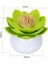 Yeşil Lotus Pamuklu Çubuk Kutusu Lotus Pamuklu Çubuk Tutucu Taban Odası Süslemeleri/lotus Kürdan Tutucu Kürdan Kutusu (Yurt Dışından) 5