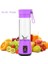 Mor Taşınabilir Mini Mikser Elektrikli Meyve Sıkacağı Makinesi Taze Meyve Suyu Smoothie Maker Bardak Şişe Bir Seyahat Mutfak (Yurt Dışından) 1