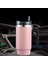 Pembe 801-900ML 20OZ 30OZ Bardak Paslanmaz Çelik Kupa Vakum Yalıtımlı Kahve Buz Kulplu Bardak Su Şişesi Büyük Kapasiteli Seyahat Bpa Ücretsiz (Yurt Dışından) 3