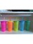 5 Paket B 1/5pcs Saman Bardağı Logolu ve Ölçekli Yeniden Kullanılabilir Renkli Bardak Büyülü Plastik Soğuk Su Renk Değiştiren Bardak Tumbler Renk Değişikliği (Yurt Dışından) 5