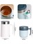 400ML Mavi 301-400ML Otomatik Kendiliğinden Karıştırılan Manyetik Kupalar USB Şarj Edilebilir Elektrikli Akıllı Karıştırma Kahve Fincanı Ev Açık Protein Tozu Karışık Bardak (Yurt Dışından) 5
