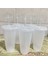 5 Adet Temizle 700 ml 16 Oz/24 Oz 5 Adet/takım Yeniden Kullanılabilir Bardak Plastik Bardak Kapaklı Şeffaf Saman Bardak Kahve Kupa Kahve Dükkanı Drinkware Noel Hediyesi (Yurt Dışından) 2