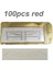 100 Adet Kırmızı 100 Adet Tek Kullanımlık Kaş Stencil Etiket Microblading Aksesuarları Kaynağı Kalıcı Makyaj Kaş Cetvel Ölçme Şekillendirme Araçları (Yurt Dışından) 1