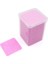 Pembe 170 Adet/paket Tüy Bırakmayan Pembe Kağıt Pamuklu Mendil Kirpik Tutkal Sökücü Silin Temiz Pamuklu Levha Çivi Sanat Temizleme Temizleyici Pedleri (Yurt Dışından) 5