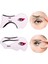 4 Adet Eyeliner Şablonlar Kanatlı Eyeliner Stencil Modelleri Şablon Şekillendirme Araçları Kaşlar Şablon Kart Göz Farı Makyaj Aracı (Yurt Dışından) 4