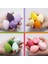 Sarı 4 Adet 4/8 Adet Yeni Güzellik Yumurta Kabak Su Damlası Puf Makyaj Yumurta Renkli Yastık Kozmetik Sünger Puf Islak ve Kuru Kullanım Güzellik Aracı Set (Yurt Dışından) 2
