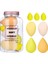 Taro Mor 7 Adet Makyaj Blender Sünger Toz Kapatıcı Fondöten Kapatıcı Noktalama Süper Yumuşak Güzellik Yumurta Kızlar Kozmetik Aracı (Yurt Dışından) 5