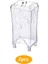 WHITE2PCS Makyaj Kutusu Organizatör Temizle Standı Makyaj Temizleyici Pamuk Ped Dağıtıcı Tutucu Plastik Konteyner (Yurt Dışından) 1