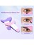 Mor 1 Adet Silikon Eyeliner Şablonlar Çizim Şablonu Şekillendirme Göz Farı Maskara Koruma Yardımcıları Yüz Kremi Maskesi Aplikatör Acemi Makyaj Aracı (Yurt Dışından) 2