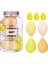 Mango Için Sarı 7 Adet Makyaj Blender Sünger Toz Kapatıcı Fondöten Kapatıcı Noktalama Süper Yumuşak Güzellik Yumurta Kızlar Kozmetik Aracı (Yurt Dışından) 1