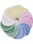 Pembe 10PC Yeniden Kullanılabilir Pamuk Pedler Makyaj Çıkarıcı Pedler Yıkanabilir Yuvarlak Bambu Makyaj Pedleri Kumaş Emzirme Pedleri Cilt Bakımı Aracı Cilt Temizleme (Yurt Dışından) 1
