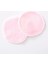 Pembe 10PC Yeniden Kullanılabilir Pamuk Pedler Makyaj Çıkarıcı Pedler Yıkanabilir Yuvarlak Bambu Makyaj Pedleri Kumaş Emzirme Pedleri Cilt Bakımı Aracı Cilt Temizleme (Yurt Dışından) 2