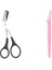 CS-01SET-2PC Kaş Düzeltme Bıçağı Kaş Yüz Jilet Kadınlar Için Profesyonel Kaş Makası Tarak Kaş Düzeltici Kazıyıcı Aksesuarları (Yurt Dışından) 1