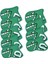9 Adet Golf Demir Kapak Seti 5 6 7 8 9 Ap x S Golfçü Golf Kulübü Headcovers Hediye Açık Yeşil (Yurt Dışından) 1