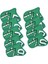 9 Adet Golf Demir Kapak Seti 5 6 7 8 9 Ap x S Golfçü Golf Kulübü Headcovers Hediye Açık Yeşil (Yurt Dışından) 4