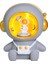 Wekity Astronaut Piggy Bank Night Light Creative Spaceman Resin Statue Kids Birthday Gift, Bedroom Living Room Desk Decoration,silver (Yurt Dışından) 1