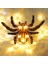 Halloween Painted Shape Pumpkin Ghost Skull Spider Bat Decorative Light Shooting Props Net Red Night Light (Painted Spider 3) (Yurt Dışından) 1
