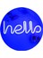 LED Hello Neon Signs Letter Lights Room Decor Or USB Powered 4.5V Art LED Decorative Lights Night Lights Indoor For Home, Bedroom, Office,dorm,party (Blue) (Yurt Dışından) 1