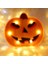 Halloween Painted Shape Pumpkin Ghost Skull Spider Bat Decorative Light Shooting Props Net Red Night Light (Painted Pumpkin 2) (Yurt Dışından) 1