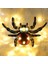 Halloween Painted Shape Pumpkin Ghost Skull Spider Bat Decorative Light Shooting Props Net Red Night Light (彩绘蜘蛛2) (Yurt Dışından) 1