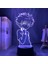 Wekity 3D Illusion Night Light Anime Character Desk Lamp USB Powered 7 Colors LED Light With Touch Switch For Kids Gift Bedroom Decor (Yurt Dışından) 1