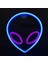 Alien Neon Lights For Wall Decor /usb Operated Decorative LED Neon Signs Alien Neon Signs Light Up For Home,kids Room,bar,festival,birthday,christmas,wedding Party-Blue Pink Alien (Yurt Dışından) 1