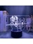 Wekity 3D Illusion Night Light Anime Character Desk Lamp USB Powered 7 Colors LED Light With Touch Switch For Kids Gift Bedroom Decor (Yurt Dışından) 1
