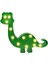 Super Cute Dinosaur LED Night Light, Childen Kids Bedroom Decorative Table Lamps, Marquee Animal Sign, Gift For All Dinosaur Lovers! (Dinosaur - Green) (Yurt Dışından) 1