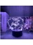 Wekity 3D Illusion Night Light Anime Character Desk Lamp USB Powered 7 Colors LED Light With Touch Switch For Kids Gift Bedroom Decor (Yurt Dışından) 1