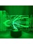 Wekity 3D Illusion Night Light Anime Character Desk Lamp USB Powered 7 Colors LED Light With Touch Switch For Kids Gift Bedroom Decor (Yurt Dışından) 1