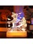 Wekity Halloween Decoration Light Design Pumpkin Shape 3D Night Light Control Halloween Decor For Kids Bedroom Scary Decoration Lamp,warm White (Yurt Dışından) 1