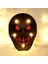 Halloween Painted Shape Pumpkin Ghost Skull Spider Bat Decorative Light Shooting Props Net Red Night Light (Painted Skull 1) (Yurt Dışından) 1