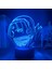 Wekity 3D Illusion Night Light Anime Character Desk Lamp USB Powered 7 Colors LED Light With Touch Switch For Kids Gift Bedroom Decor (Yurt Dışından) 1