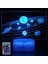 Solar System 3D Optical Illusion Side Table Lamp Universe Space Galaxy Night Light For Kids, Room Decor Light, Gift For Boys And Girls (Yurt Dışından) 1