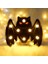 Halloween Painted Shape Pumpkin Ghost Skull Spider Bat Decorative Light Shooting Props Net Red Night Light (Painted Bat 2) (Yurt Dışından) 1