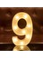 LED Number Lights Sign Light Up Number Lights Sign For Night Light Wedding Birthday Party Powered Christmas Lamp Home Bar Decoration (Yurt Dışından) 1